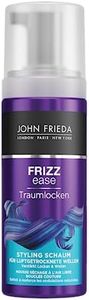 John Frieda Frizz Ease Styling Foam - 150ml - For Air Dried Waves - Reinforces and defines curls and waves - From the Dream Curls Range - Vegan Friendly
