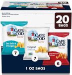 Cape Cod Potato Chips Variety Pack, 1 Oz, (Pack of 20)