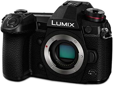 Panasonic LUMIX G9 4K Digital Camera, 20.3 Megapixel Mirrorless Camera Plus 80 Megapixel High-Resolution Mode, 5-Axis Dual I.S. 2.0, 3-Inch LCD, DC-G9 (Black)