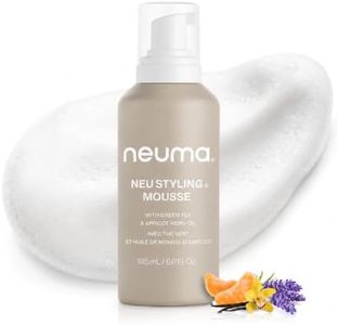 Neuma Neu Styling Foam Hair Mousse 6.6 Fl. Oz | Weightless Volumizing Mousse For All Type Hair With Lavender & Vanilla Scent | Adds Body, Boosts Shine & Enhances Curls | Vegan and Color-Safe Formula