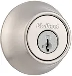 Kwikset 660 Single Cylinder Deadbolt Featuring SmartKey in Satin Nickel