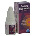 Sodium Bicarbonate Ear Drops (Sai-Meds) Softens Ear Wax and Eases Discomfort (1 Pack)