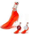 Blood Orange Vodka Miniature Gift| Lady Shoe Shaped Glass Bottle | 40ml | 18% Vol