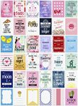 Inkdotpot Lunch Box Notes For Husband/Boyfriend, Adult Romantic Cards, Pack of 36, Assorted Love Designs, Fun Lunch Notes (Love Theme For Adults)