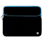 Vangoddy PT_NBKLEA652_HP Stream 13.3-Inch Back to School Computer Laptop Sleeve Newest 2016 Flagship Protective Case Cover, Black/Blue