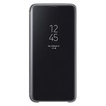 Samsung EF-ZG960CBEGWW Clear View Cover Case and Stand for Galaxy S9 - Gloss Black, - 5.8 inches