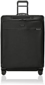 Briggs & Riley Valise Extensible à 4 Roues pivotantes, Noir, X Large 78.7cm, XL Carreaux