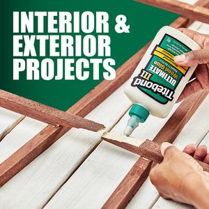 Titebond III Ultimate Wood Glue, 8 fl oz – Waterproof Adhesive
