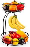 Fuleadture 2-Tier Fruit Basket, wit