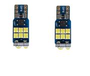 CLOUDSALE ; Your Store. Your Place T10 15SMD 2835 Chipset 6000K Canbus Non-polarity for Car Interior Dome License Plate Trunk Lights (White,Pack of 2)