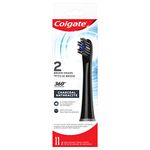 Colgate 360 Advanced Charcoal Powered Toothbrush, 2 Count