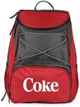 Picnic Time Coca-Cola PTX Insulated Backpack Cooler, Red-Coke Design