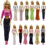 Fat-catz-copy-catz 5x Randomly Selected Trousers Outfit Sets Clothes Made for Dolls