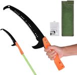 Stansom Manual Pruning Saw Hand Saw for Branches Trimming, Universal for Pole Saw Tree Pruner Tree Loppers Garden Tools (Pole not Included)