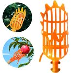 HICOBER 1pc Fruit and Mango Plucker for Easy and Safe Fruit Picking from Trees, Fruit Grabber, Fruit Picker/harvesting & Plucking Tools, Basket Design Fruit Catching Head for Avocado, Cherry Etc