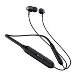 Portronics Harmonics Z7 Bluetooth Wireless in Ear Earphones with Upto 40 Hours Playback, 10mm Dynamic Driver, Gaming Mode, High Bass, IPX4 Water and Sweat Resistant, Type C Fast Charging(Black)