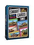 100 PICS SMART CARDS Tanks, 7 games in 1, Pairs, Snap, Trumps, Rummy, Memory Quiz, Learn Facts, Travel Game, Gift, Stocking Filler, Age 5+, 1-8 Players