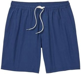 Fair Harbor The One Short –– Men's All-Purpose Athleisure Short, 8-inch Inseam with Liner –– Flexible, Quick-Drying Classic Navy