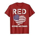 RED Friday Military Support Our Tro