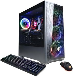 CyberPowerPC Gamer Xtreme VR Gaming PC, Intel Core i5-14400F 2.5GHz, GeForce RTX 4060 8GB, 16GB DDR5, 2TB PCIe Gen4 SSD, WiFi Ready & Windows 11 Home (GXIVR8060A20)