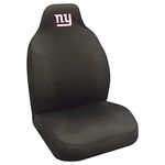 NFL New York Giants Embroidered Seat Cover, Black, 20"x48"