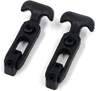 T Tulead 2PCS Boat Hatch Latches T Handle Latch Rubber Cooler Latch Tool Strap Hood Machine Draw Latches 4.3" x 2"