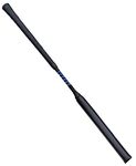 Hunters Padded Jockey Whip for Horses Racing Race Exercise Eventing Cross Country Horse Riding Crop Jumping Bat Jump Stick - Equestrian - Black Blue - 27 inch / 68cm