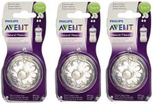 Philips Avent Natural Nipple Slow Flow - 6 Pack