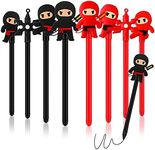 Tinlade 24 Pcs Ninja Pens Ninja Party Favor Samurai Ninja Warrior Pens for Ninja Birthday Party Decorations Favors Supplies