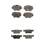 TEC Front Rear Ceramic Brake Pads Kit Replacement For BMW X1 Mini Cooper Countryman Clubman X2 228i Gran Coupe xDrive KTC-100560