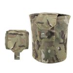 Tactical Dump Pouch Molle Foldable Mag Pouches Net Drawstring Recycle Pouch Recovery Tool Pack