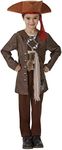 Rubie's Official Disney Pirates of the Caribbean Jack Sparrow Childs Deluxe Costume, Medium 5-6 Years