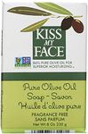 Kiss My Face Bar Soap Pure Olive Oil Fragrance Free - 8 Oz