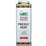 Snake Brand Prickly Heat Cooling Talcum Powder | For Heat & Rash Treatment | (Classic 280gm)