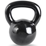 CAP Barbell 30 lb Enamel Coated Cast Iron Kettlebell | Black