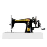 SINGER Black Sewing Machine Solo Supreme Unit Pack with Free Body Cover | Smoothest Fly Wheel | Double Sealed Ball Bearings Technology-First Time in World | 2 Years Warranty | Suitable For All Fabrics