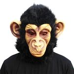 CreepyParty Halloween Costume Party Latex Animal Monkey Gorilla Chimpanzee Mask