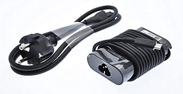 Dell Inspiron 13 7368, 15 7569, 17 7778, XPS 13, XPS 13 9360, XPS 9365 USB-C 45W Power Adapter + 2 Pin Power Cable HDCY5 492-BBUT 492-BBUS