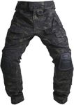 EMERSONGEAR G3 Paintball Pants with Knee Pads，Tactical Men Combat Pants，Army Airsoft BDU Outdoor Trousers