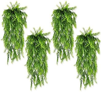 ROLLWAY 8 Pezzi Piante Finte Cadenti Pianta Finta Cadente Rampicanti Artificiali 80cm Edera Finta Artificiale Piante Finte da Interno Piante Artificiali da Appendere per Balconi Casa Giardini Parete