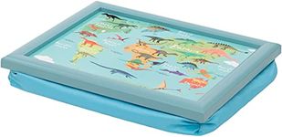 Maturi Small Lap Tray for Kids, Dinosaur Design, Multi-Colour, 35 x 29 x 8 cm