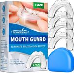 Mouth Guard: Mouthguards for Grinding of Teeth - Reusable Night Guards for Teeth Grinding - Mouth Guard for Clenching Teeth at Night - Nighttime Protection - Teeth Grinding Mouth Guard (4 Piece)