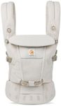Ergobaby Adapt 3-Position SoftFlex Mesh Ergonomic Baby Carrier for Newborns From Birth, Back Carrier, Natural Beige