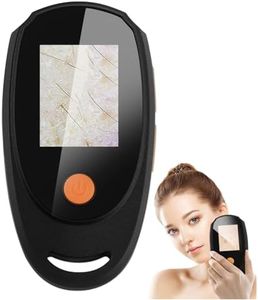 Dermatoscope Scalp Camera, Skin Analysis Machine, Handheld 2-in-1 Observer for Hair Follicle Tracking & Micropigmentation, 1080P IPS Screen, 500X Magnification, PC View