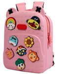 Toyshine 13" Ultralight EVA Cute Kids Toddler Waterproof Kawaii Backpack Plush Toy Cartoon Children Bag for 3~8 Years - Pink