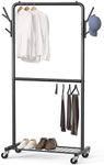 Simple Houseware Double Rod Garment