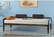 RECTART Solid Wood Divan Bed for Living Room, Divan Single Bed for Drawing Room, Single Sheesham Bed Without Storage