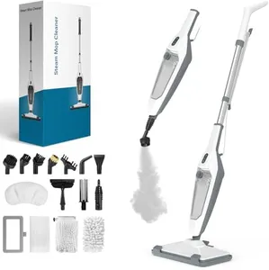 PEEH Steam Mop for Floor Cleaning, 12 in 1 Handheld Steam Cleaner for Home, Floor Steamer for Hardwood Windows Tile Laminate Shutter & Clothes with Attachments (Grey)