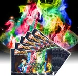 HGD (25 Pack) Magic Campfire Fire Color Changing Packets for Fire Pit, Indoor/Outdoor Fireplace, Bonfire - Rainbow Magical Flame, Camping Accessory, Compatible with Wood