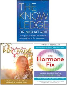 The Knowledge [Hardcover], The Hormone Fix, The Good Food Menopause Diet Cookbook 3 Books Collection Set